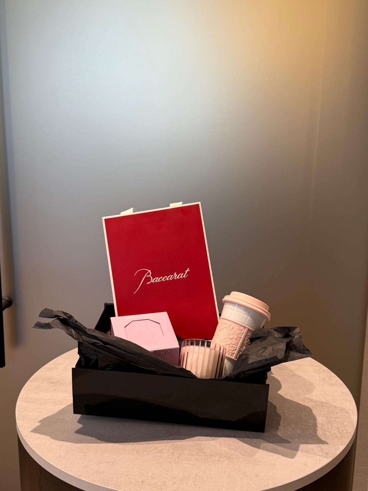 Baccarat TENDRE BRUYÈRE & BERNARDAUD NOMAD MUG – LOUVRE PINK SET