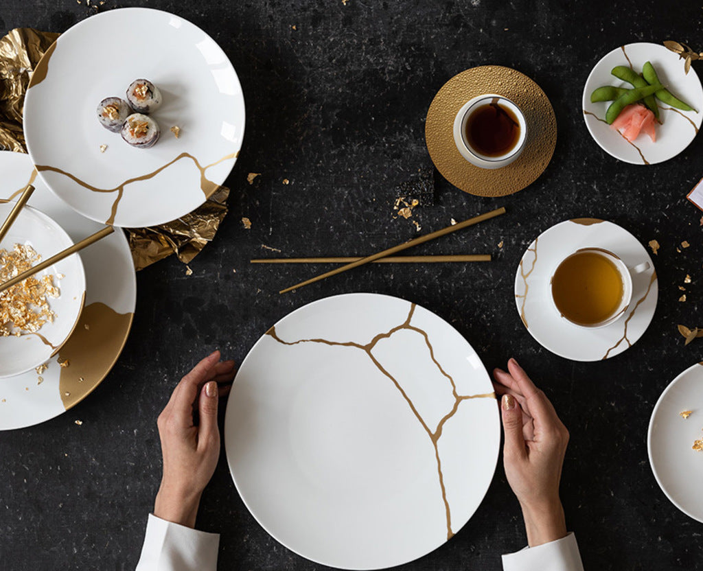 BERNARDAUD KINTSUGI - DINNER PLATE