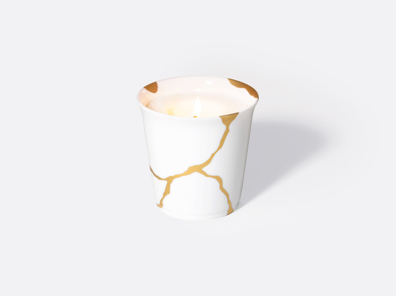 BERNARDAUD KINTSUGI  - TUMBLER AND CANDLE