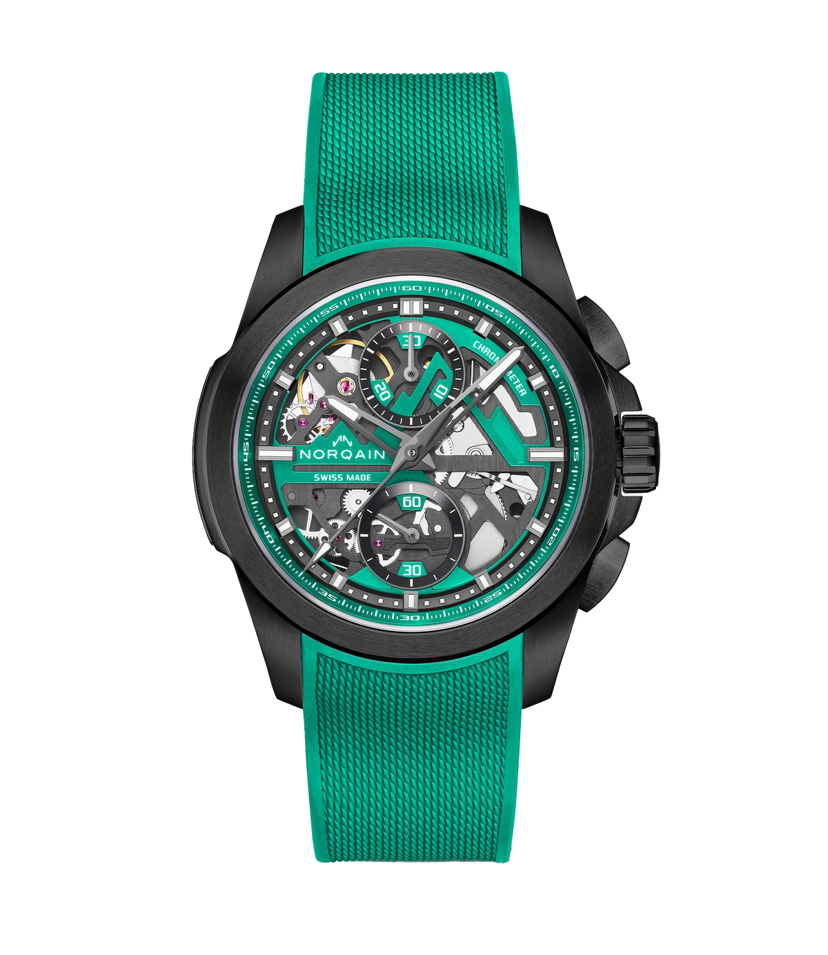 NORQAIN INDEPENDENCE SKELETON CHRONO LIMITED EDITION 42MM