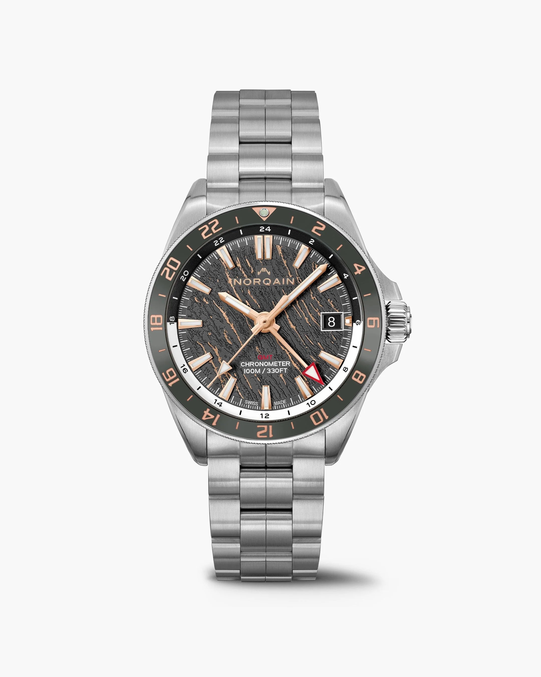 NORQAIN NEVEREST GMT GLACIER 41MM