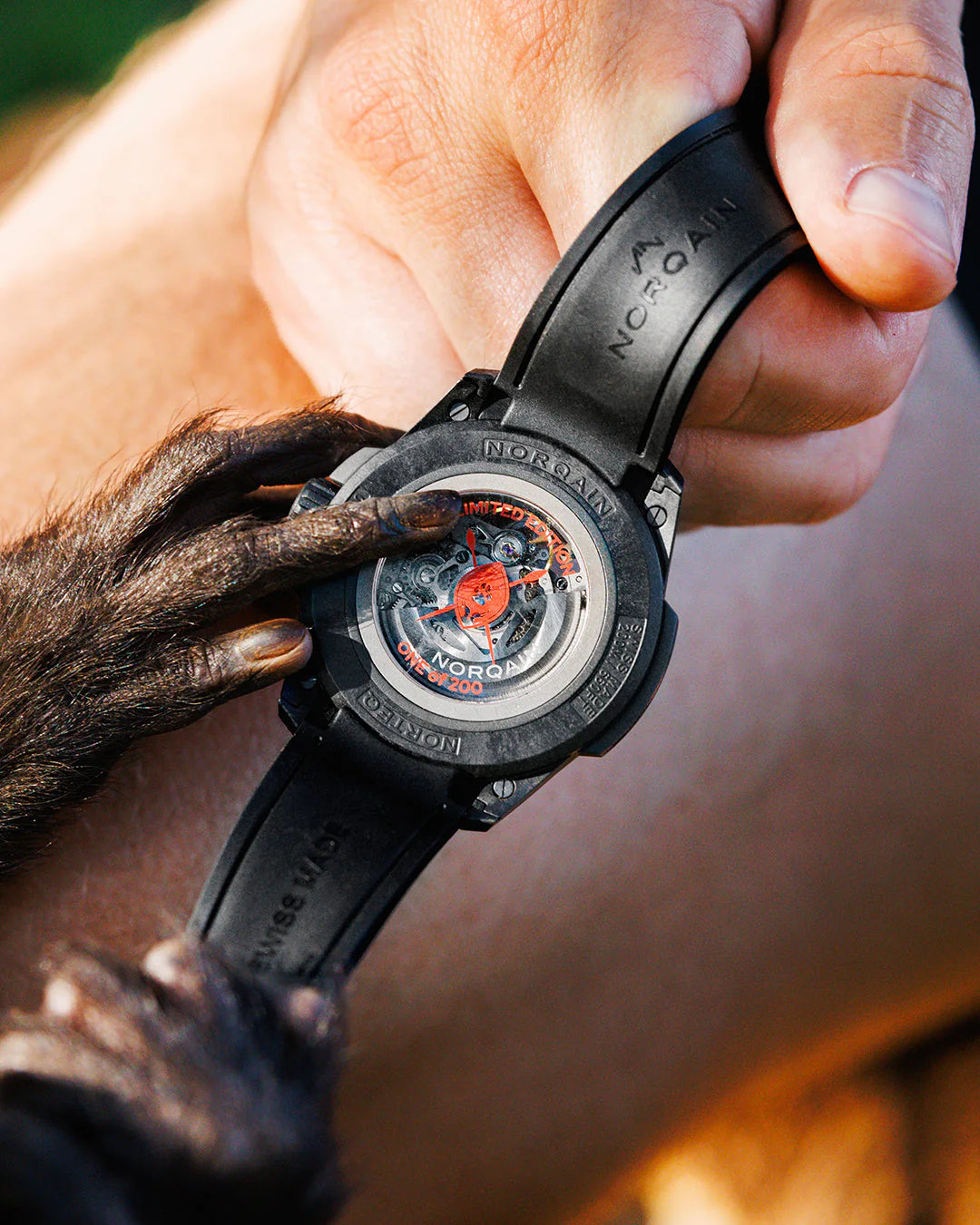 Norqain WILD ONE SKELETON HAKUNA MIPAKA ÉDITION LIMITÉE 42MM
