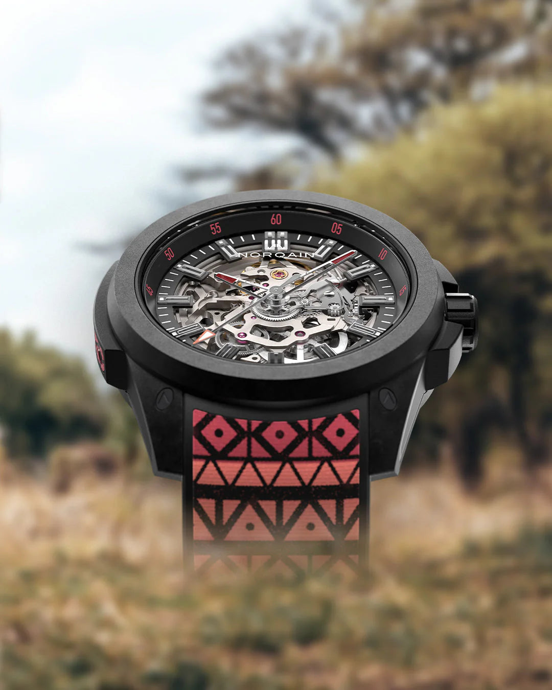 Norqain WILD ONE SKELETON HAKUNA MIPAKA LIMITED EDITION 42MM