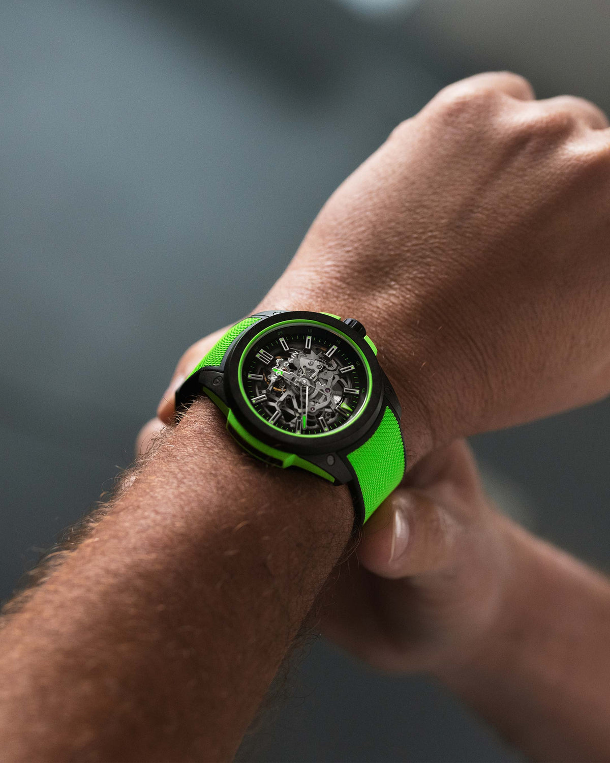 Norqain WILD ONE SQUELETTE GECKO 42MM