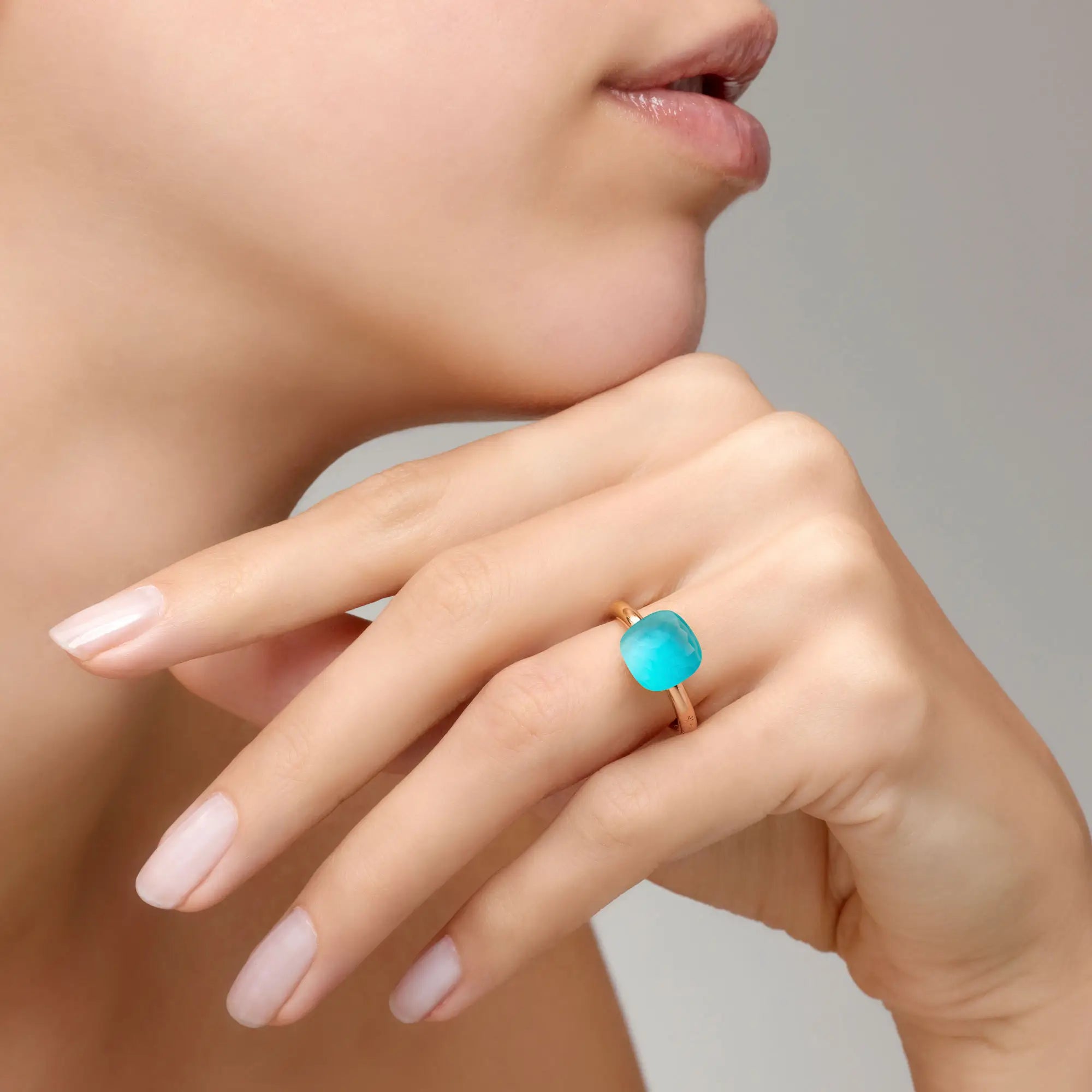 Pomellato NUDO TURQUOISE RING