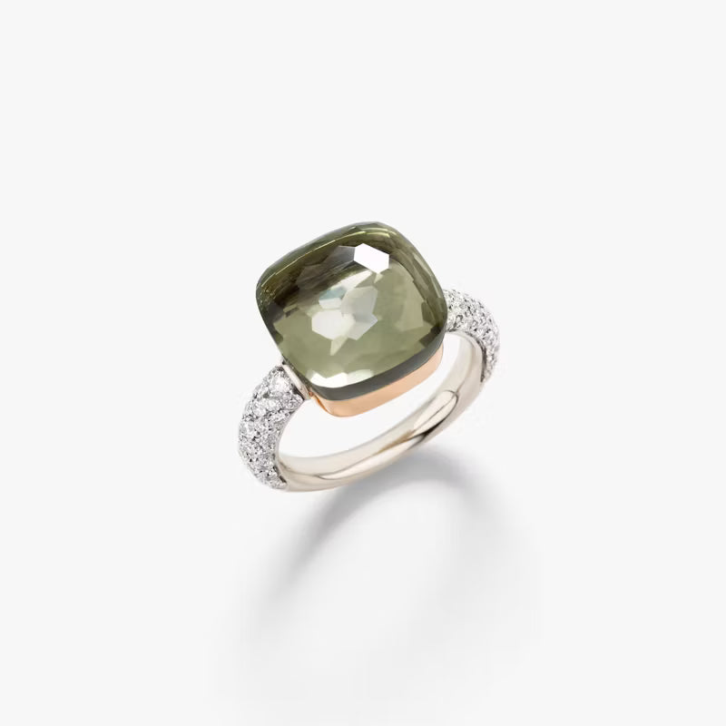 Pomellato BAGUE NUDO MAXI PRASOLITE