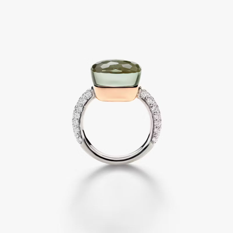 Pomellato BAGUE NUDO MAXI PRASOLITE