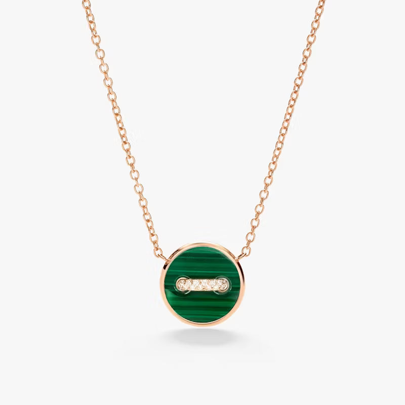 Collier Pomellato à pois avec pendentif