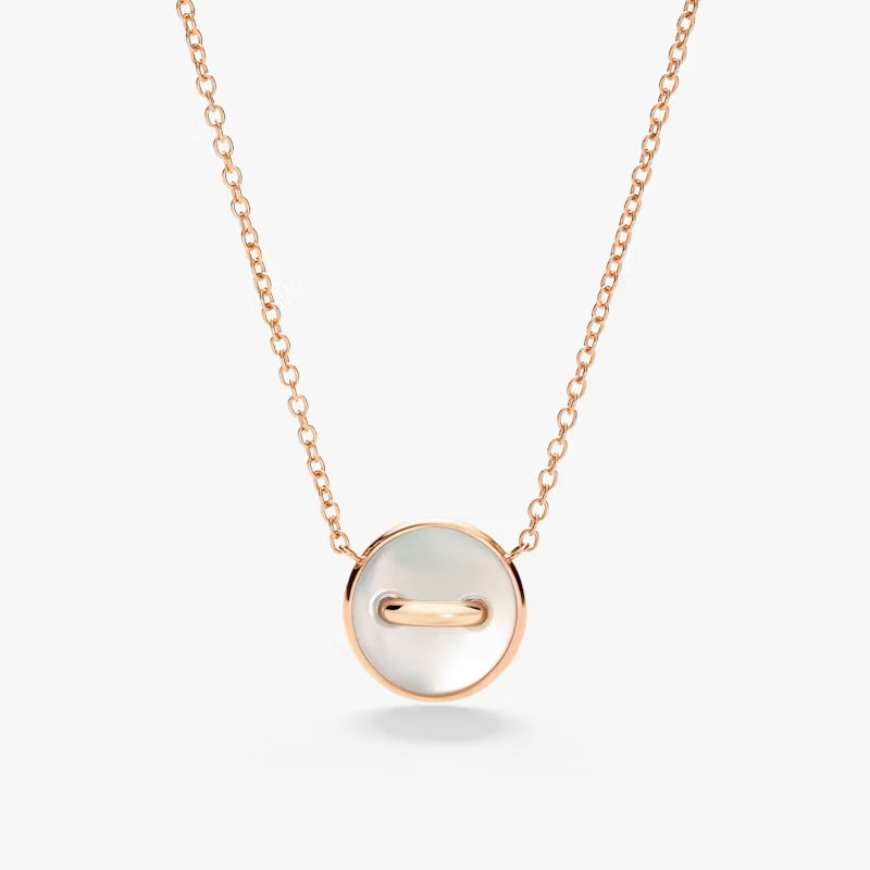 Collier Pomellato à pois avec pendentif