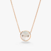 Collier Pomellato à pois avec pendentif