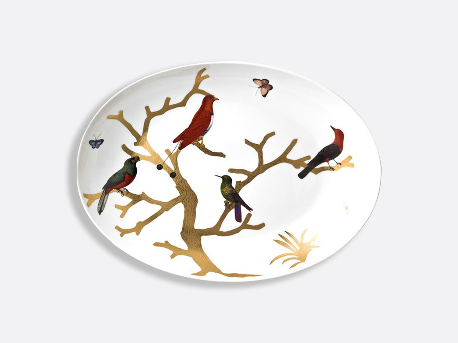 BERNARDAUD AUX OISEAUX - OVAL PLATTER