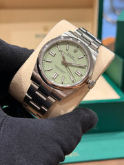 Oyster Perpetual 41 Pistachio 41 mm