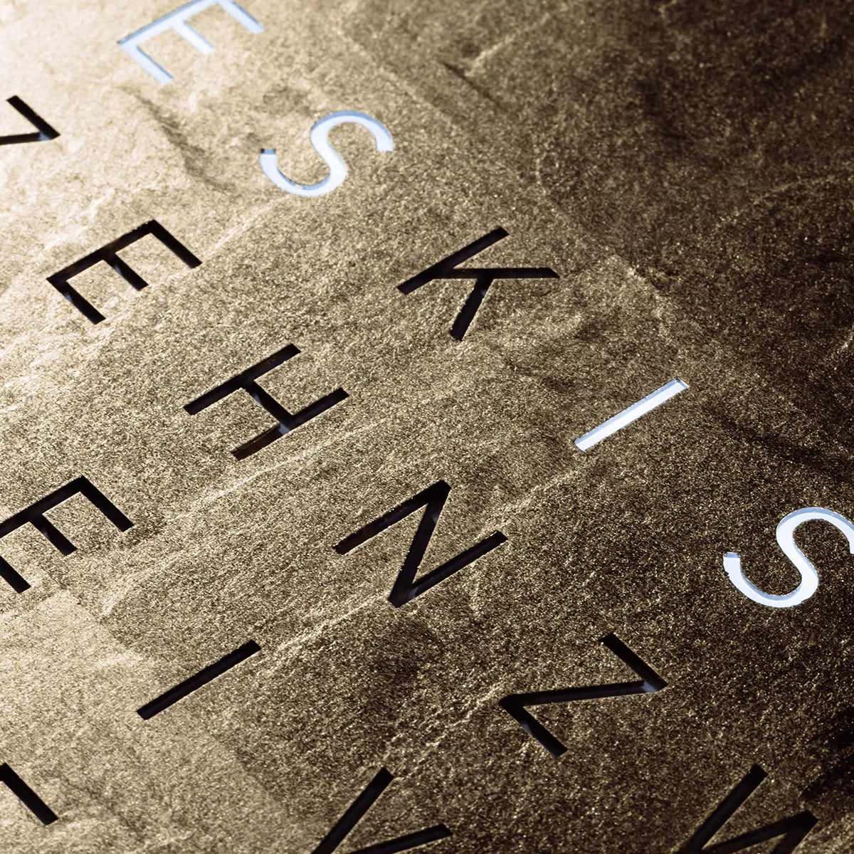 Earth 45 Gold (Arabic letter matrix)