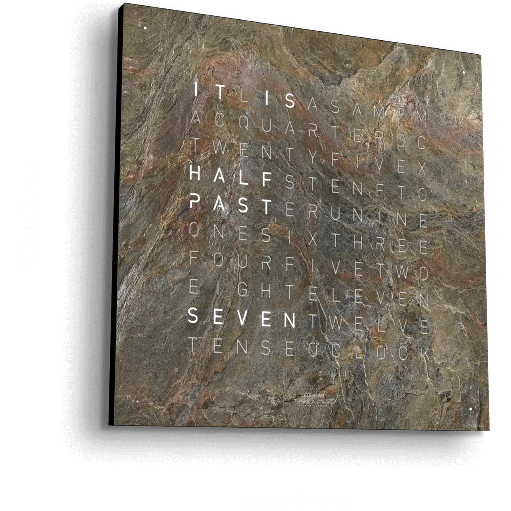 Earth 45 Glintscape (English letter matrix)