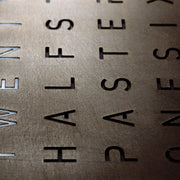 Earth 45 Silver&Gold (German letter matrix)