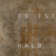 Earth 45 Silver&Gold (German letter matrix)
