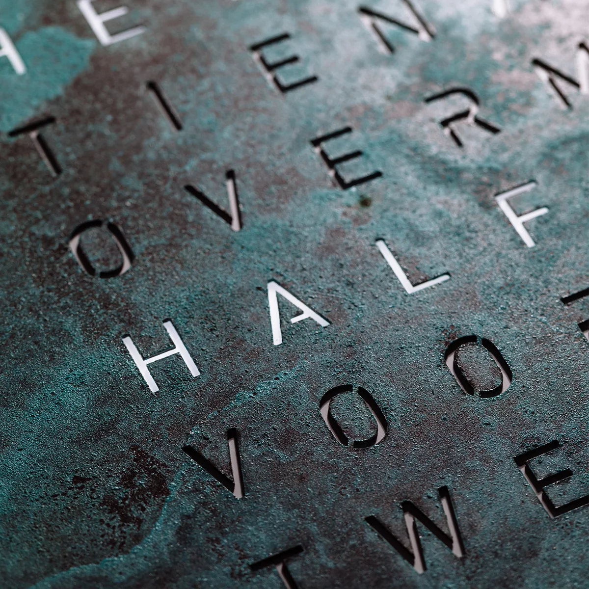 Earth 45 Vintage Cooper (Norwegian letter matrix)