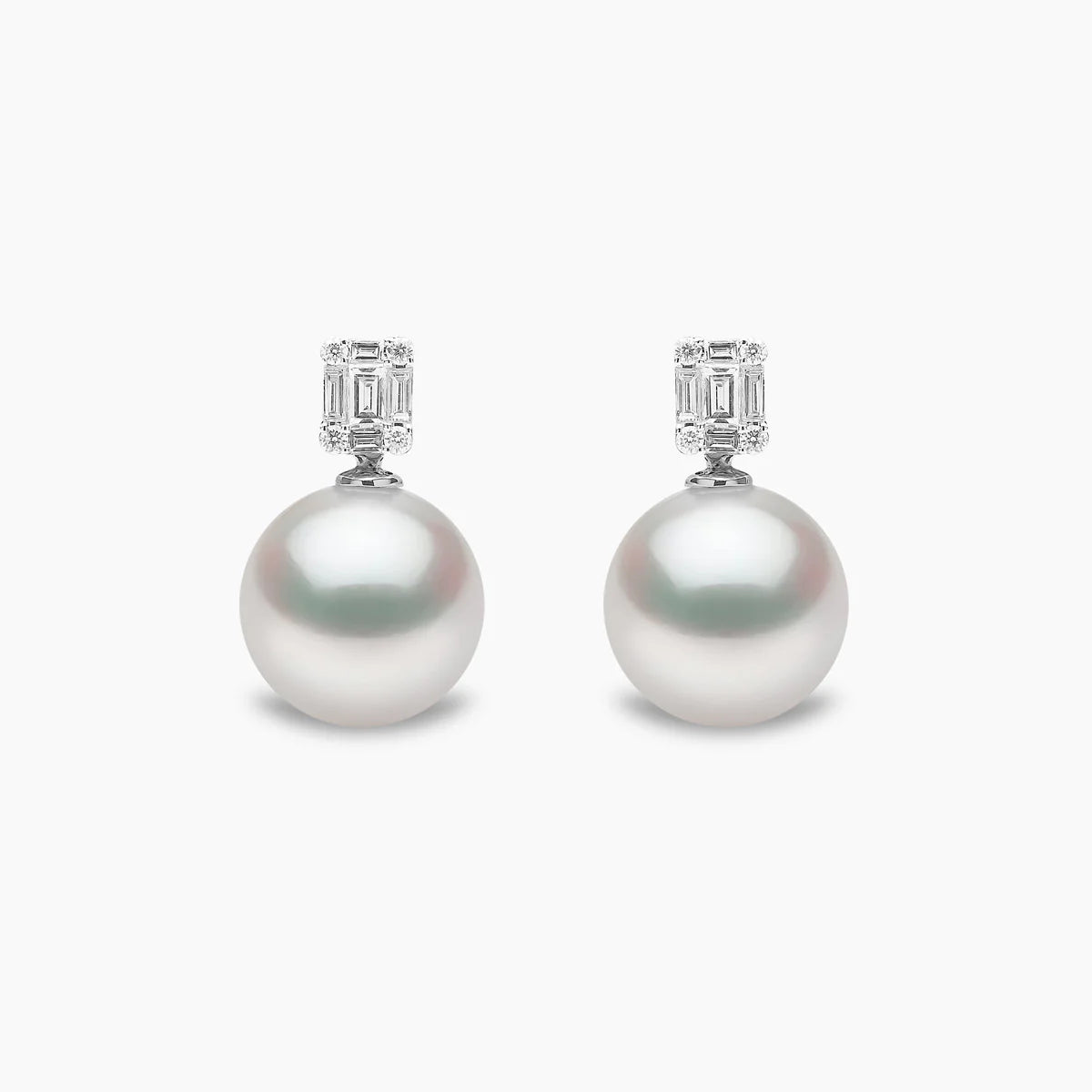 Yoko London STARLIGHT SOUTH SEA PEARL & DIAMOND EARRINGS