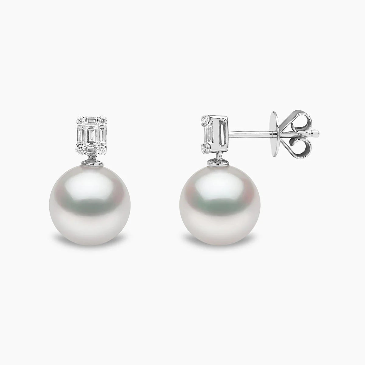 Yoko London STARLIGHT SOUTH SEA PEARL & DIAMOND EARRINGS