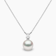 Yoko London STARLIGHT PEARL AND DIAMOND MINI SKYLINE PENDANT