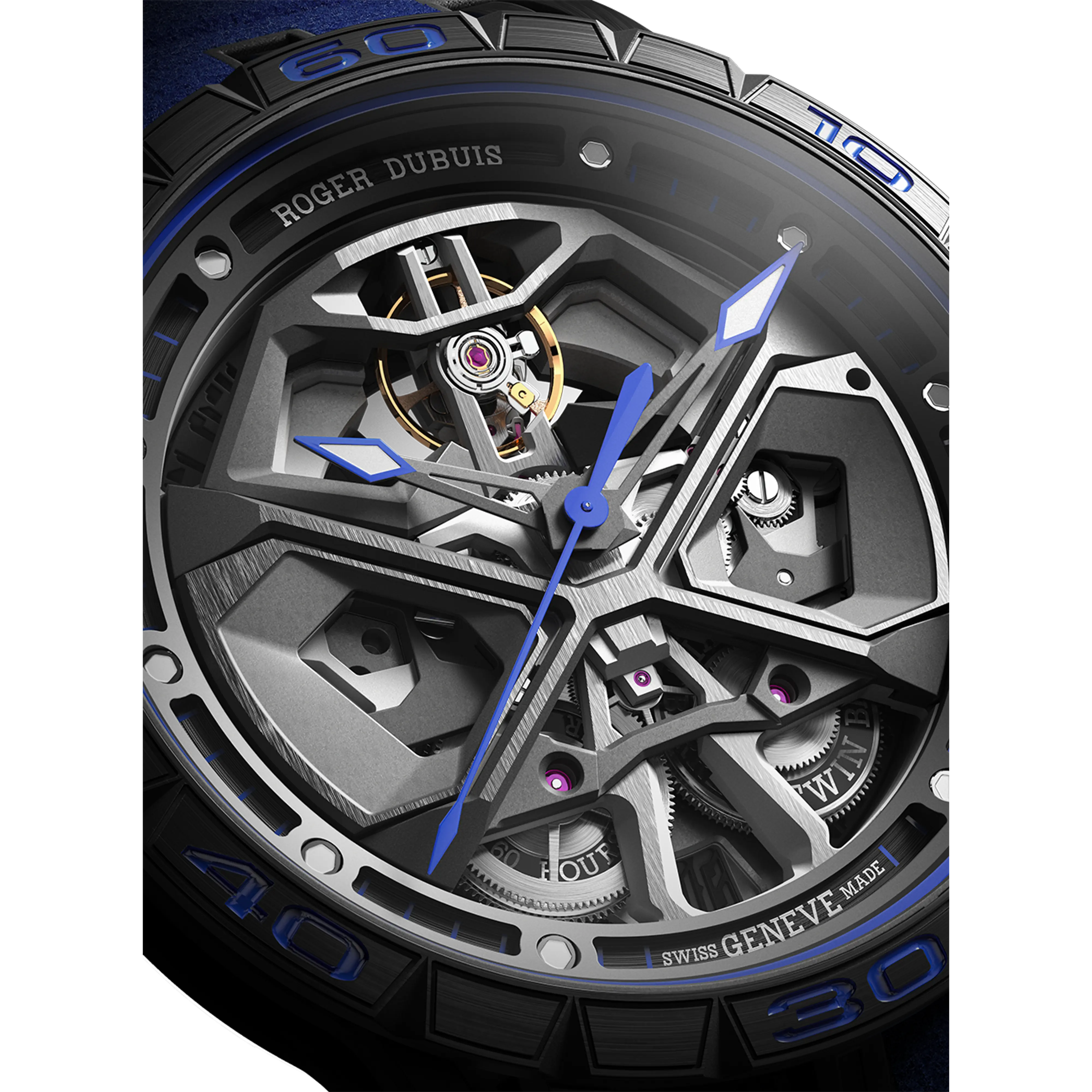 Roger Dubuis EXCALIBUR SPIDER MONOBALANCIER HURACÁN 45MM