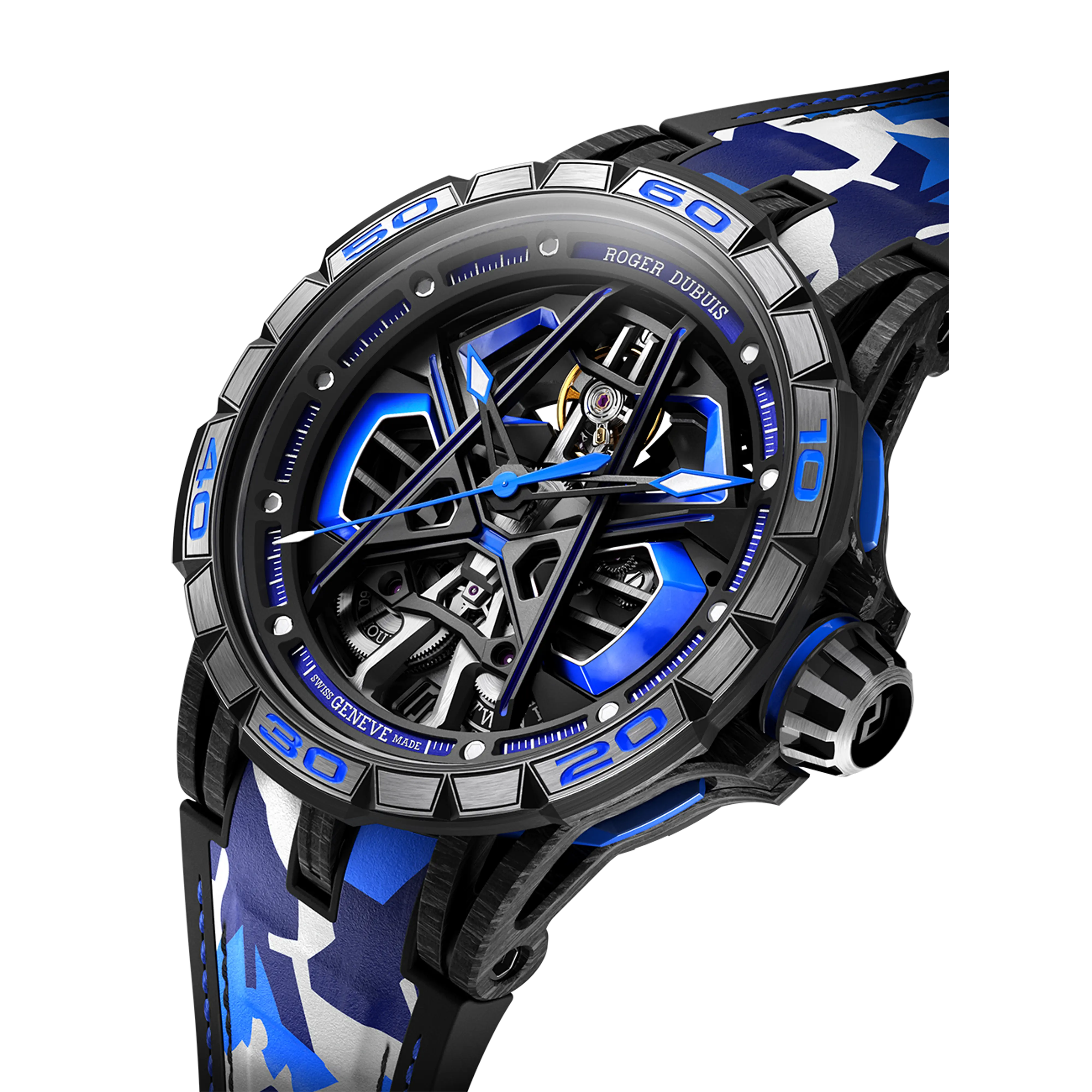 Roger Dubuis EXCALIBUR SPIDER MONOBALANCIER HURACÁN STERRATO 45MM