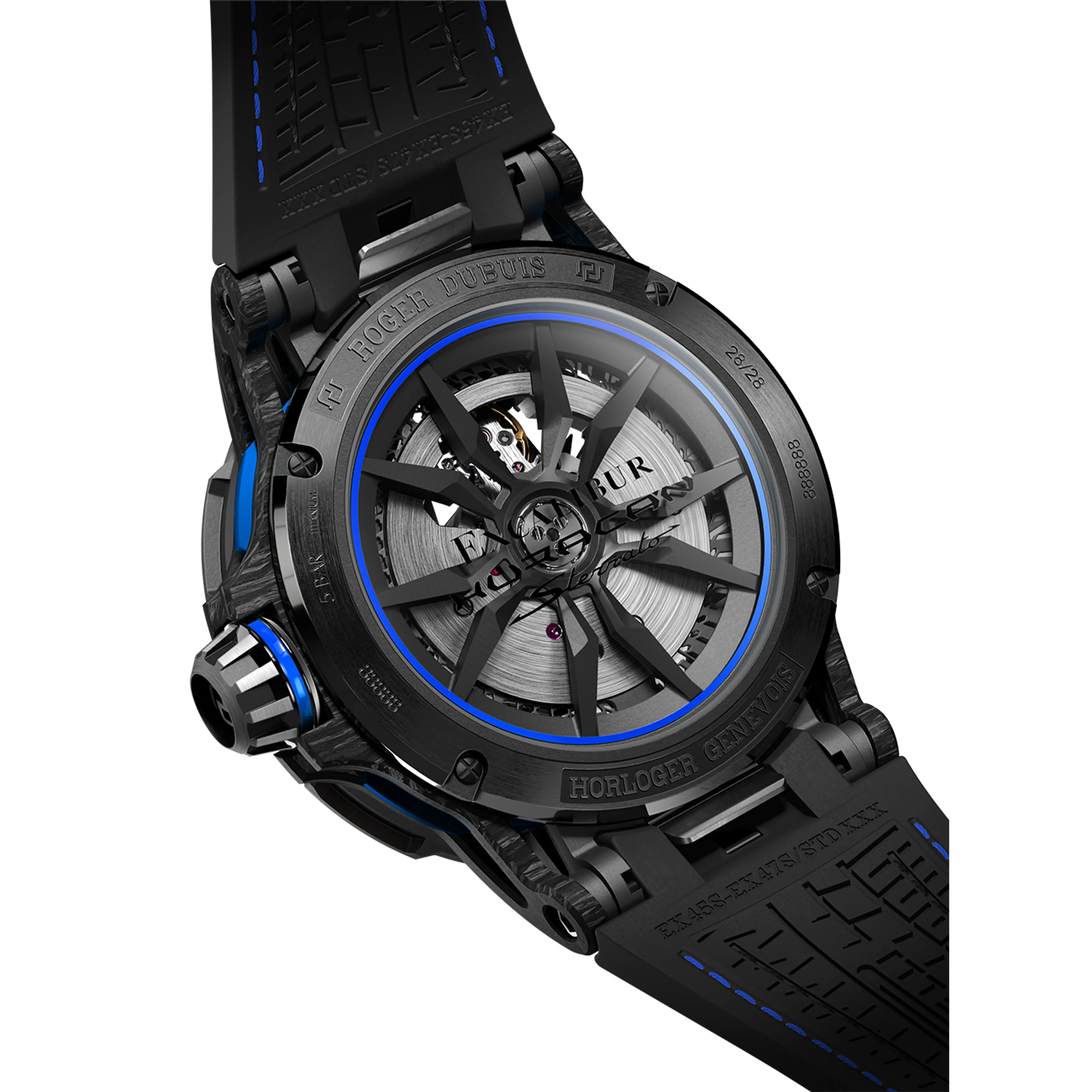 Roger Dubuis EXCALIBUR SPIDER MONOBALANCIER HURACÁN STERRATO 45MM