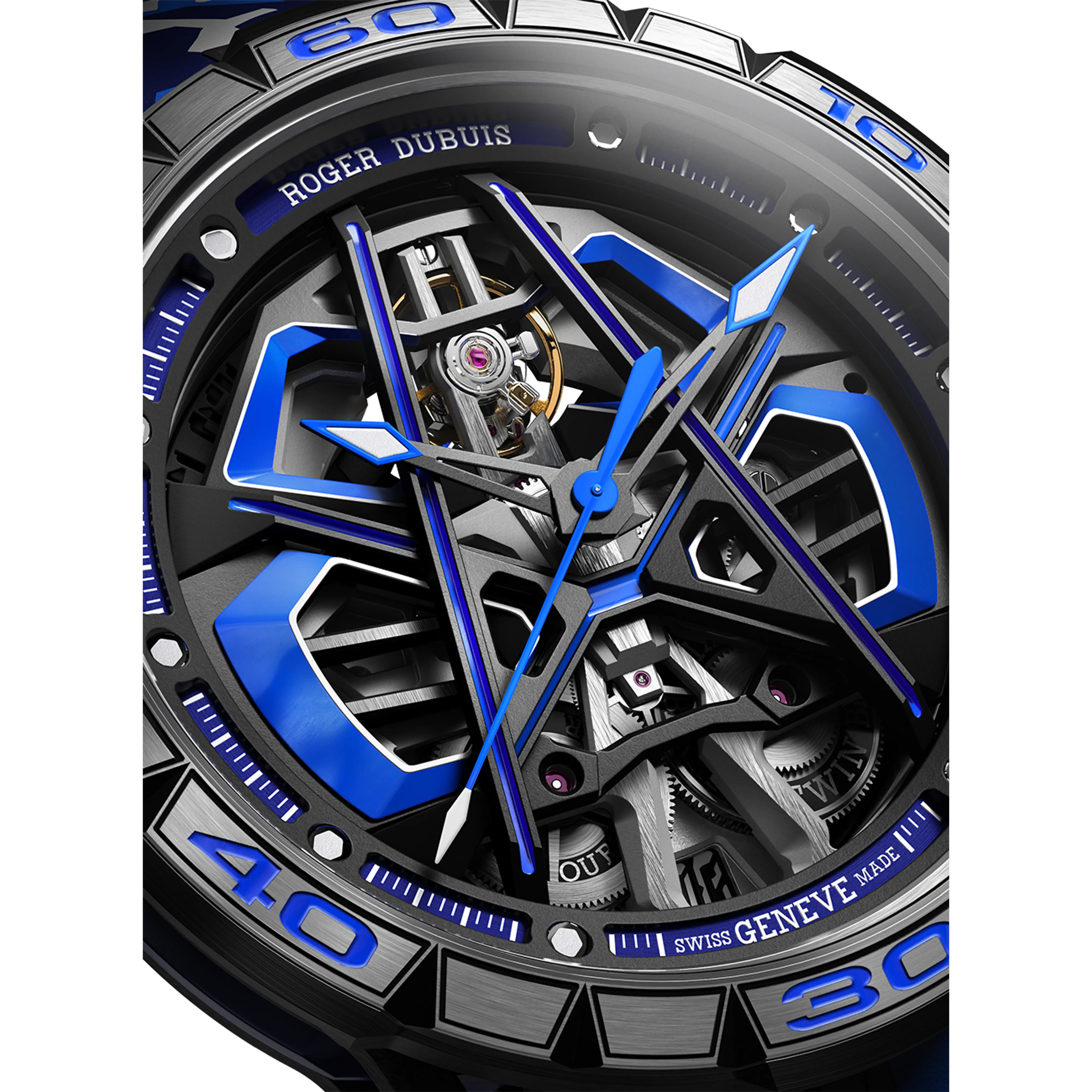 Roger Dubuis EXCALIBUR SPIDER MONOBALANCIER HURACÁN STERRATO 45MM