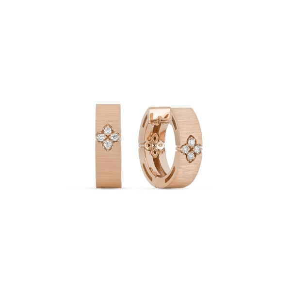 Roberto Coin LOVE IN VERONA EARRINGS WITH DIAMONDS