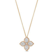 Roberto Coin PENDENTIF FLEUR PRINCESSE AVEC DIAMANTS