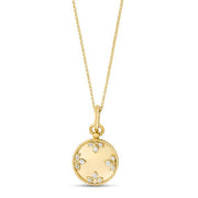 Roberto Coin VENETIAN MEDALLIONS COLLAR WITH DIAMONDS