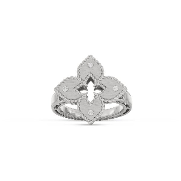 Roberto Coin VENETIAN PRINCESS RING WITH DIAMONDS