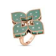 Roberto Coin VENETIAN PRINCESS RING WITH TITANIUM