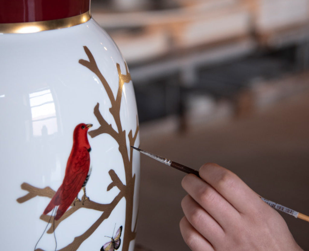 Bernardaud AUX OISEAUX - TOSCAN VASE