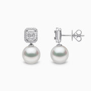 Yoko London STARLIGHT PEARL & DIAMOND COSMIC EARRINGS