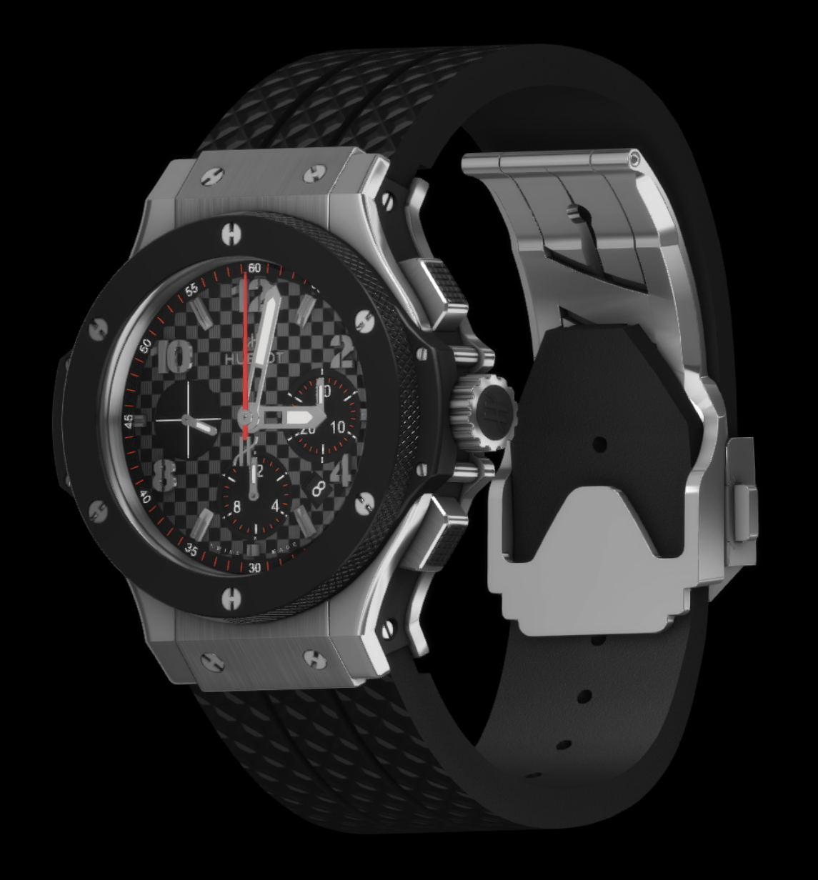 Hublot BIG BANG ORIGINAL STEEL CERAMIC 44MM