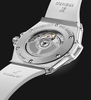 Hublot BIG BANG ACIER BLANC PAVÉ 38MM