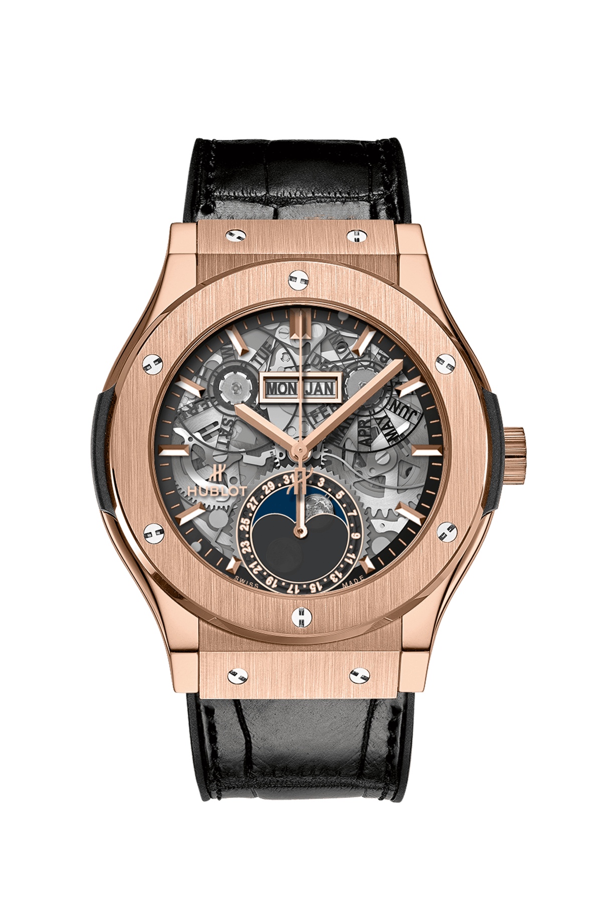 Hublot CLASSIC FUSION AEROFUSION MOONPHASE KING GOLD 42 MM