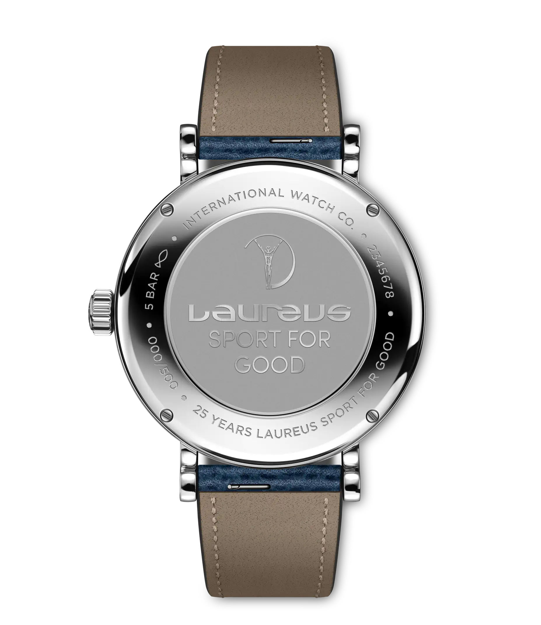 IWC PORTOFINO AUTOMATIC POINTER DATE LAUREUS 39 MM