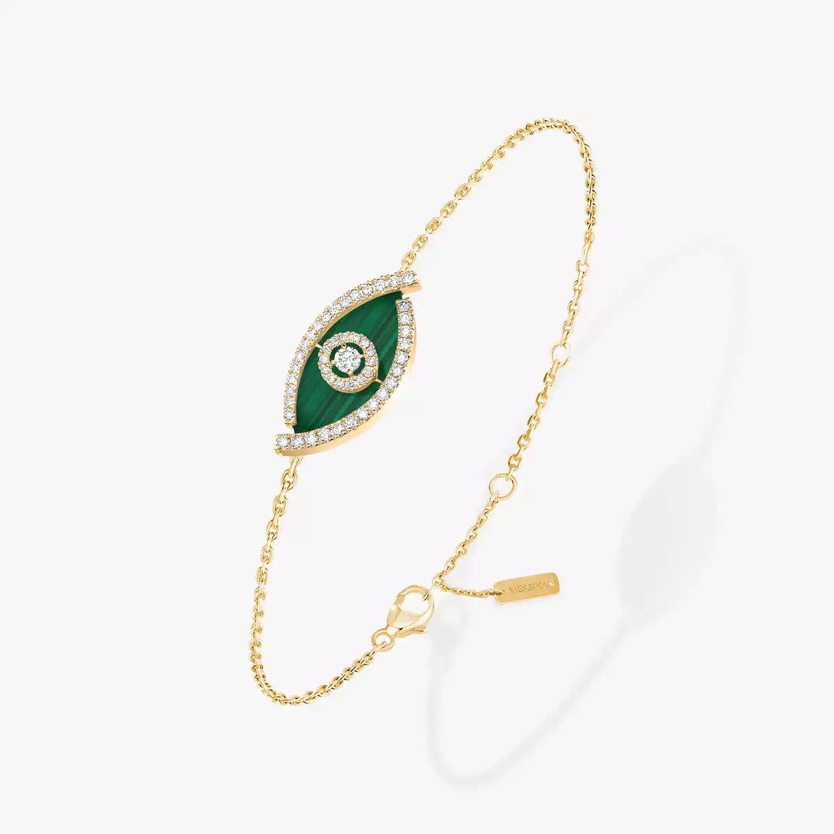 Lucky Eye Malachite Bracelet