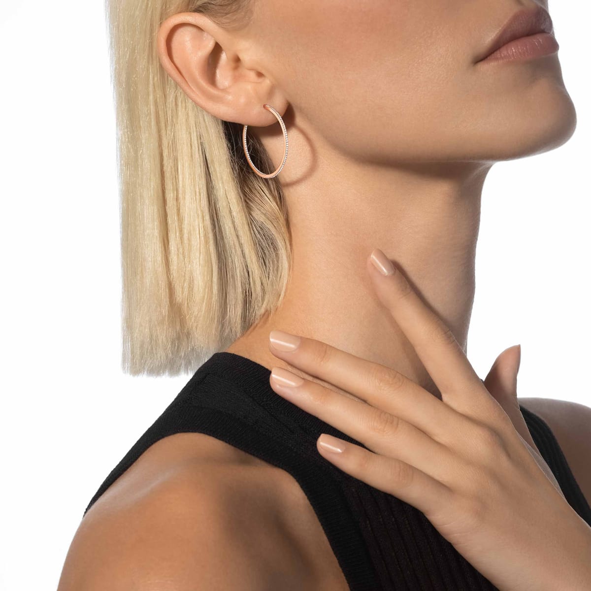 Messika MY TWIN HOOK PAVÉ UND CHIP 3X010CT