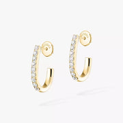 Boucles d'oreilles créoles Messika GATSBY XS
