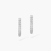 Boucles d'oreilles créoles Messika GATSBY XS