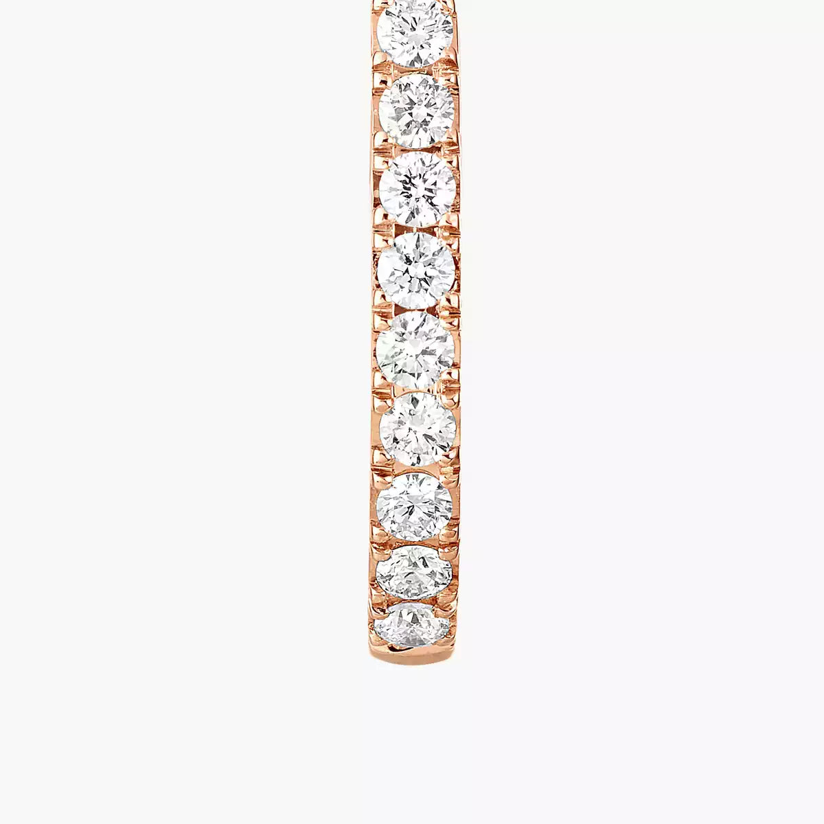 Boucles d'oreilles créoles Messika GATSBY XS