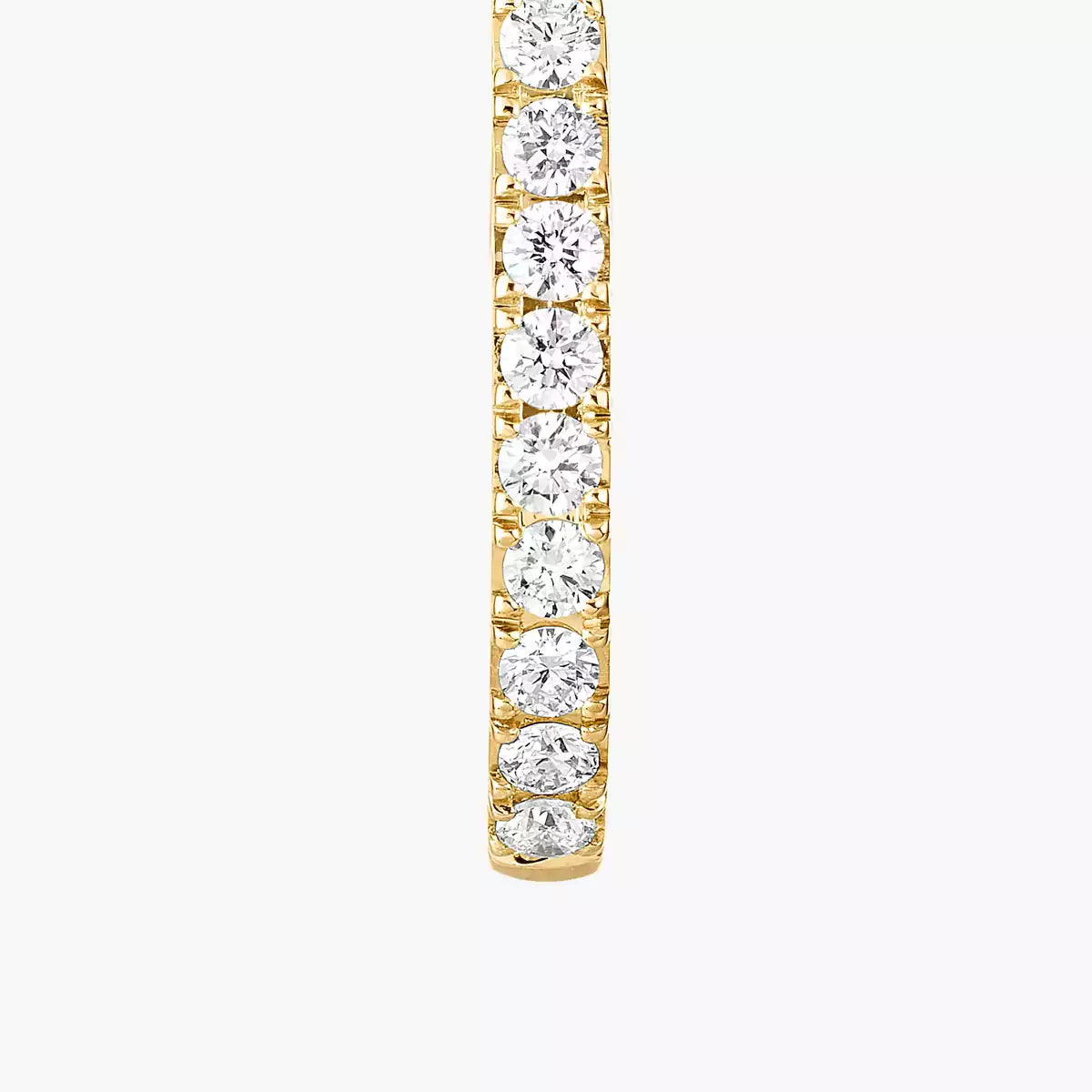 Boucles d'oreilles créoles Messika GATSBY XS