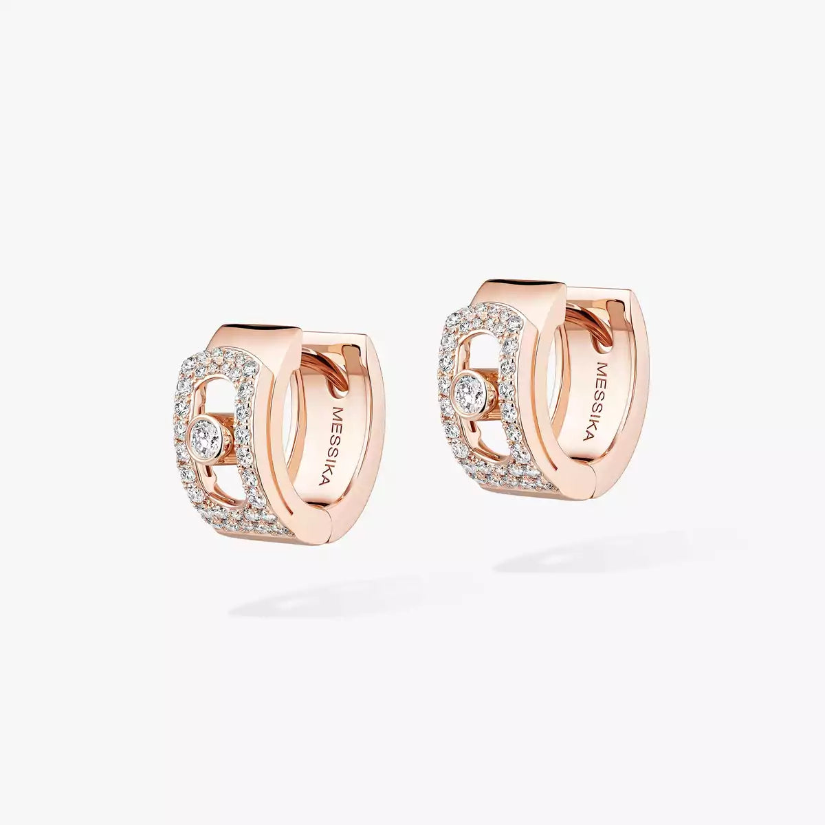 Move Noa pavé hoop earrings