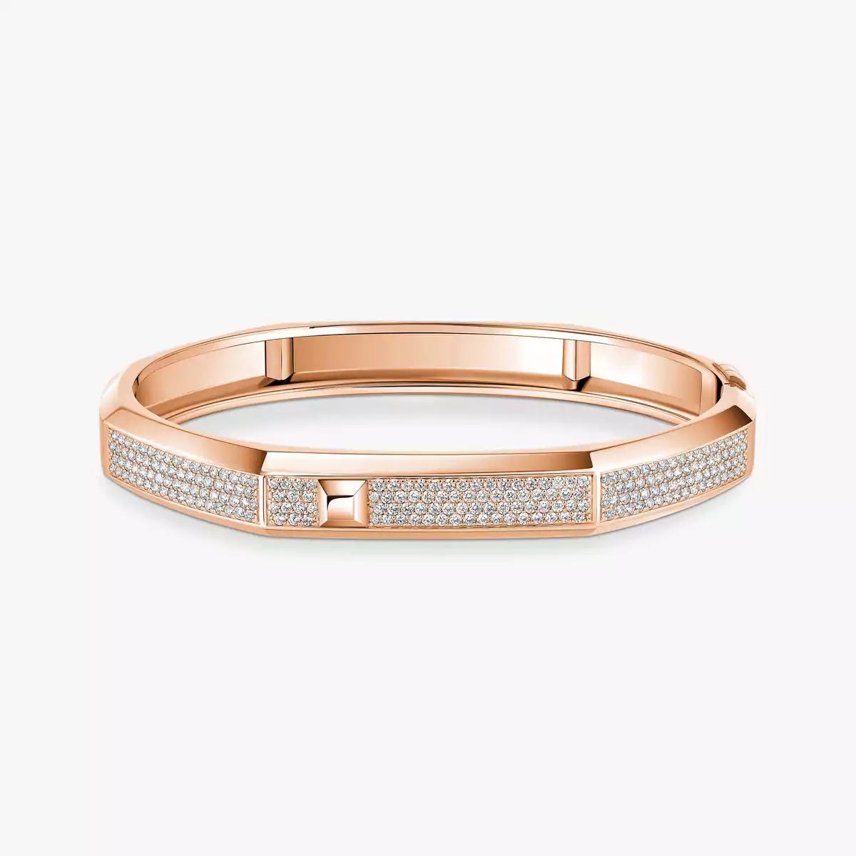 Moderniste pavé bracelet, large model