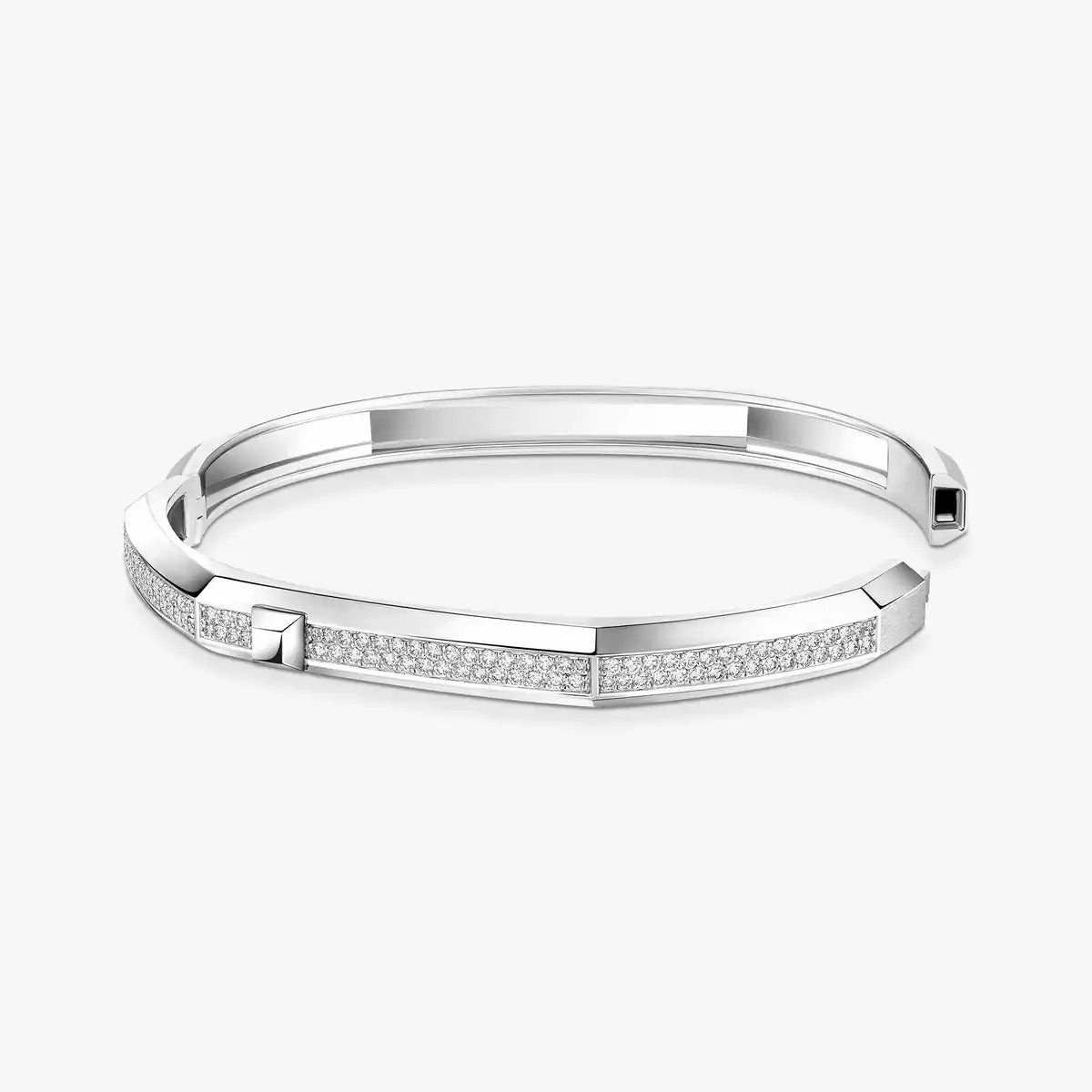 Moderniste pavé bracelet, medium model