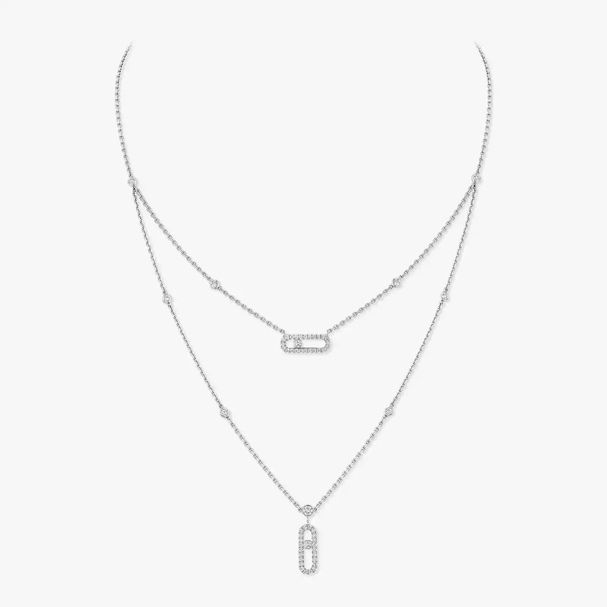 Messika MOVE UNO 2 ROWS PAVED