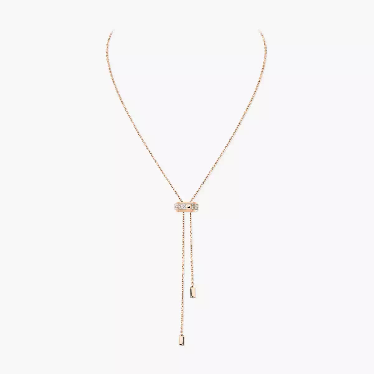 Moderniste tie necklace
